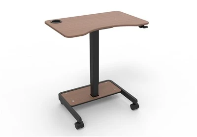 Tragbarer Laptop -Tisch mit Schreibtischbecherhalter